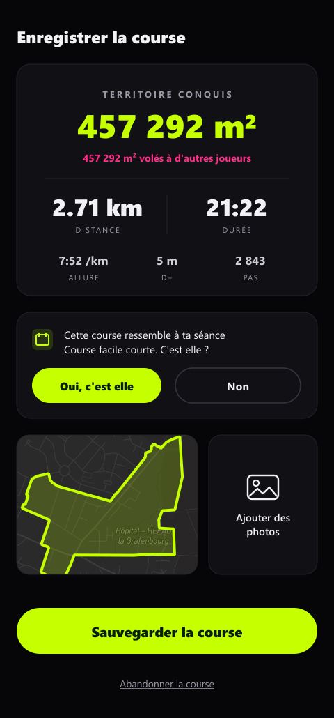 ZonR en fin de course : territoire conquis et statistiques